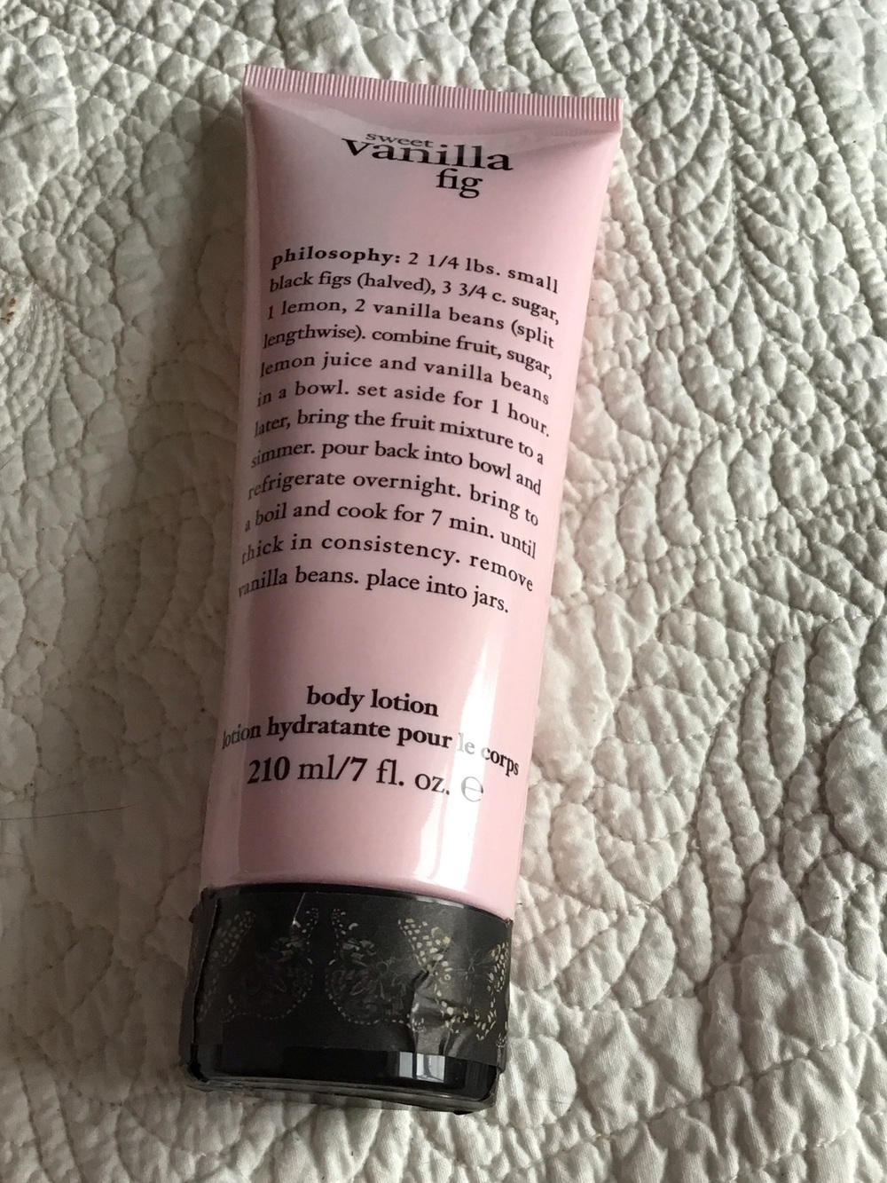 New Philosophy Body Lotion Vanilla Fig 7 fl oz - 210 mL
